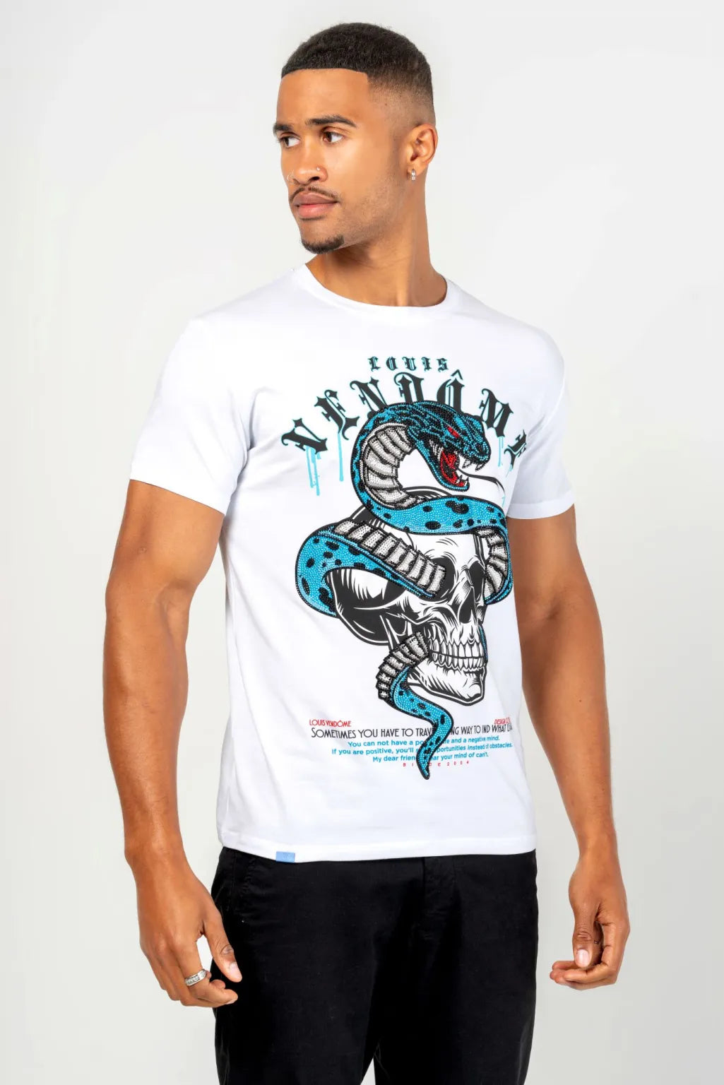 LOUIS VENDOME CAMISETA HOMBRE LV-65 White.