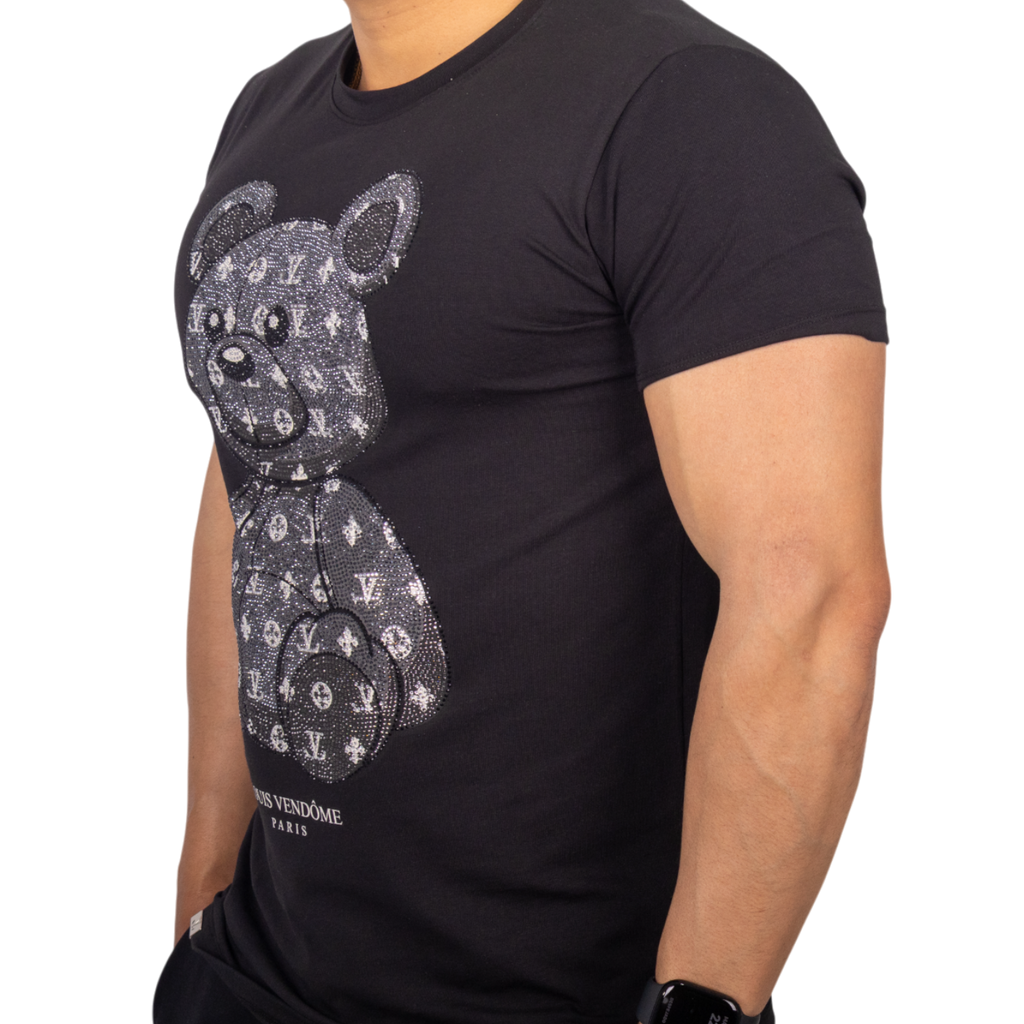 LOUIS VENDOME CAMISETA HOMBRE LV-71-2 BLACK..