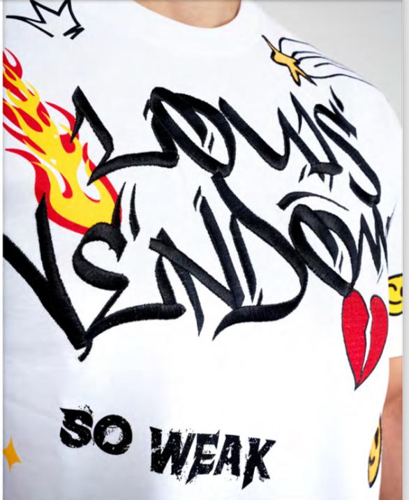 LOUIS VENDOME PARIS CAMISETA HOMBRE MODELO:LV-74 White.