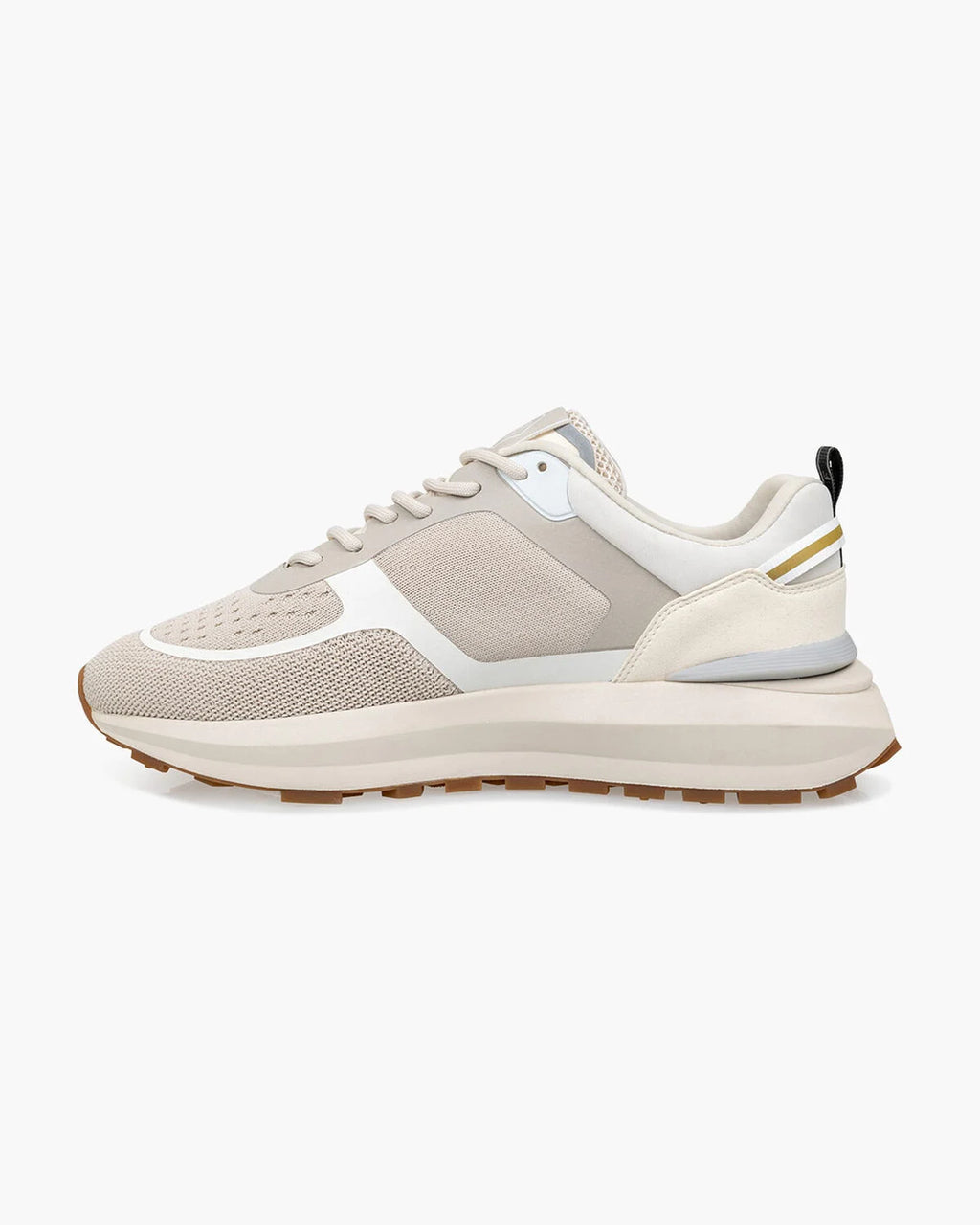 Cruyff Zapatillas Deportivas Hombre Modelo Fuzeknit CC241100-101 Cream.