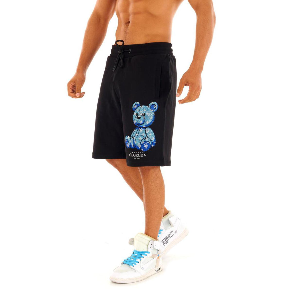 GEORGE-V .Pantalon Corto Hombre GV-2237 Black/Blue.
