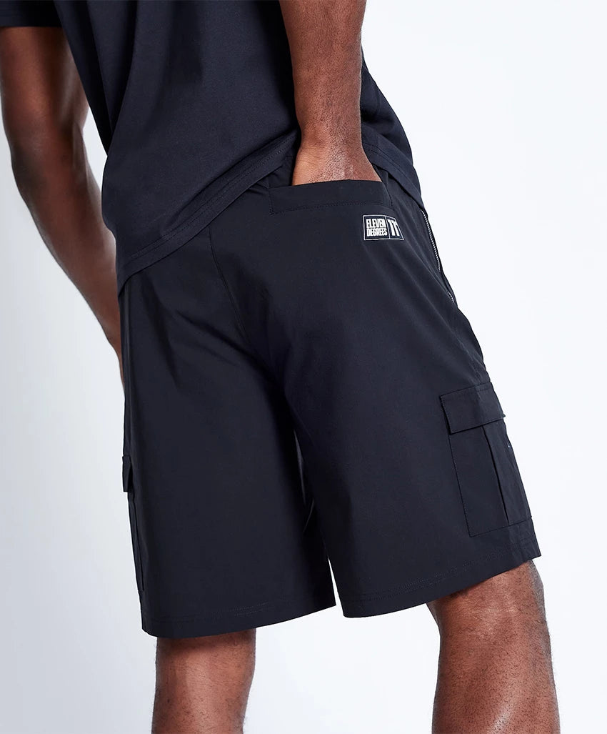 ELEVEN DEGREES SHORTS UTILIDADES - NEGRO 11D3686-001.