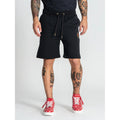 GIANNI KAVANAGH PANTALONES CORTOS NEGROS RETRO GKM006591 Hombre.