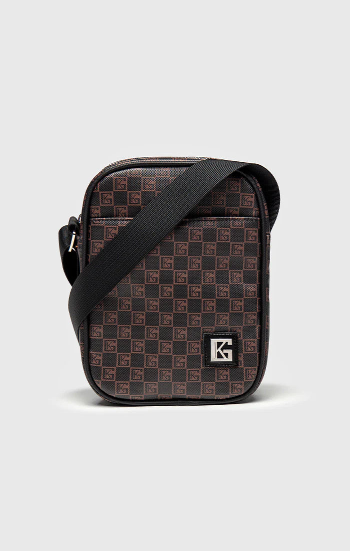 Bolso Hombre Gianni Cavanagh Color Marron.