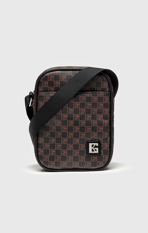 Bolso Hombre Gianni Cavanagh Color Marron.