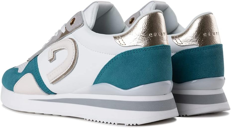 Cruyff Zapatillas Mujer Parkrunner Lux CC223973-600 Harbour Blue/White/Gold.