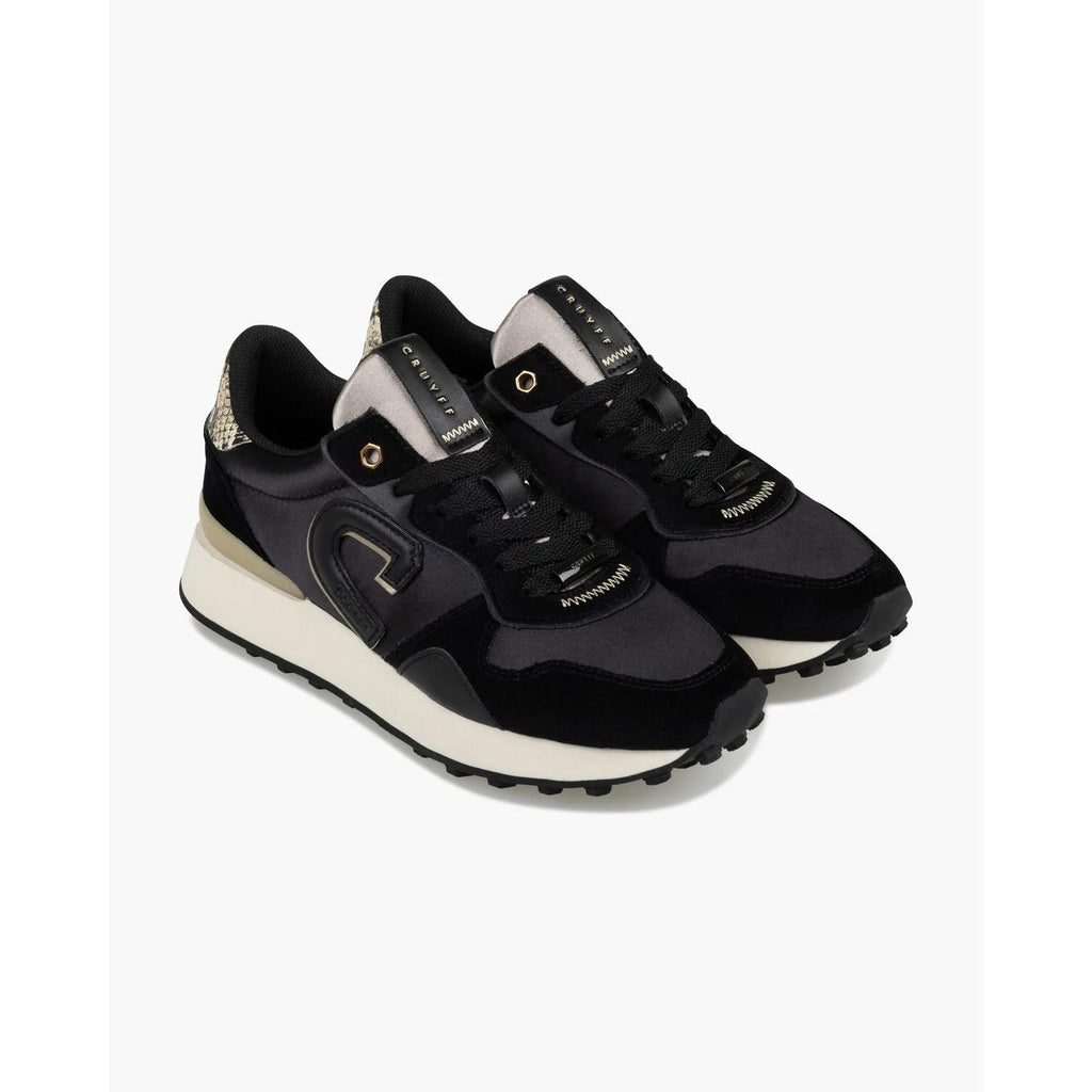 Cruyff Zapatillas de mujer modelo Park Runner. CC251940-960 Black/Gold.