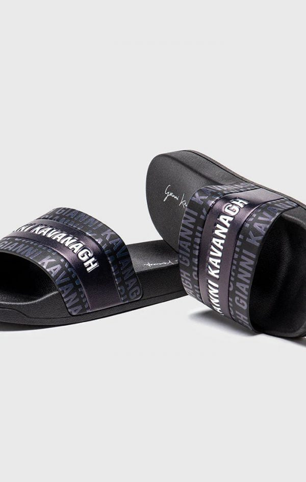 Chanclas Gianni Kavanagh Typo Mania GKM003999 Negro