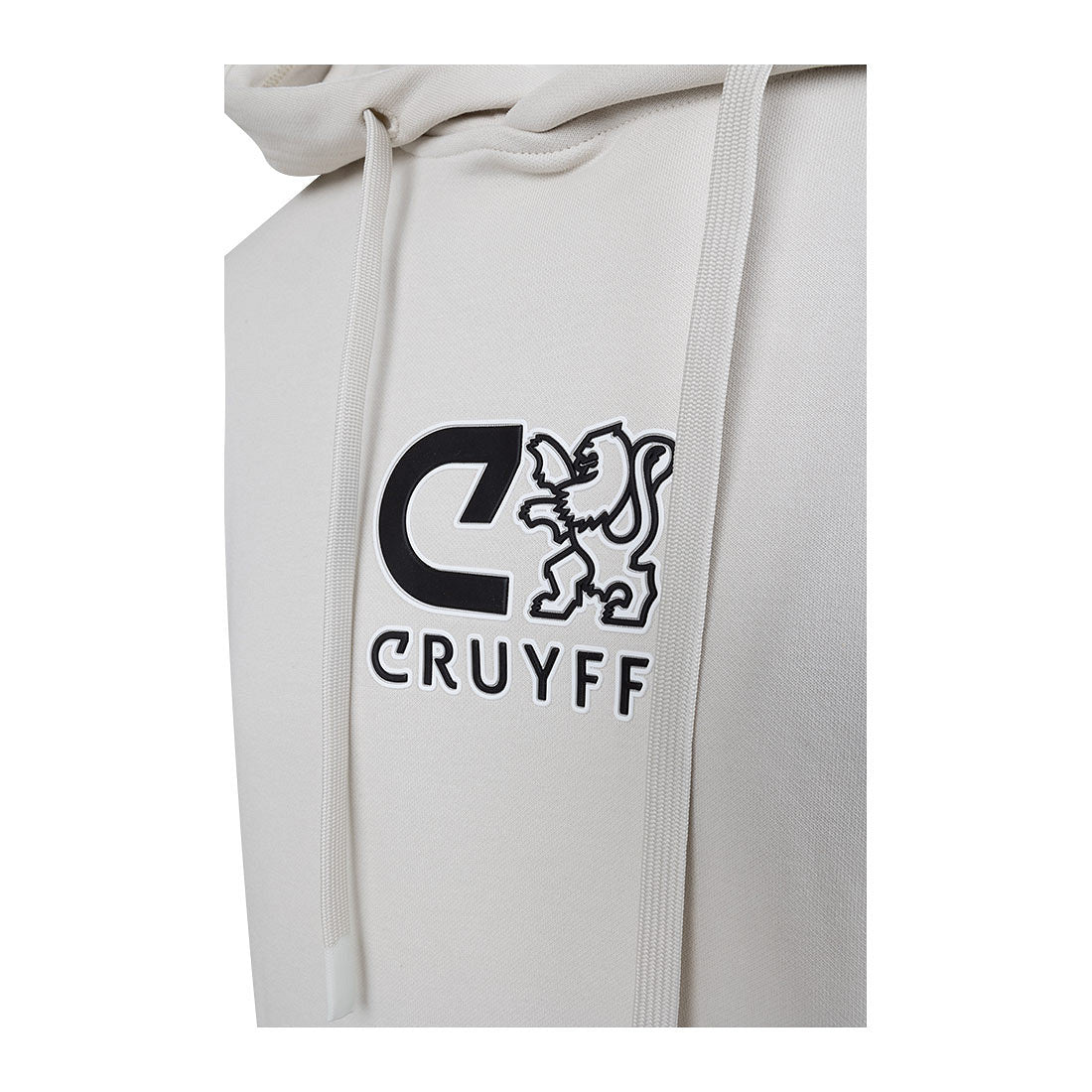 Cruyff  Sudadera Hombre Modelo C-Lion Outlined Graphic  CA243038-161 Creme/Silver.