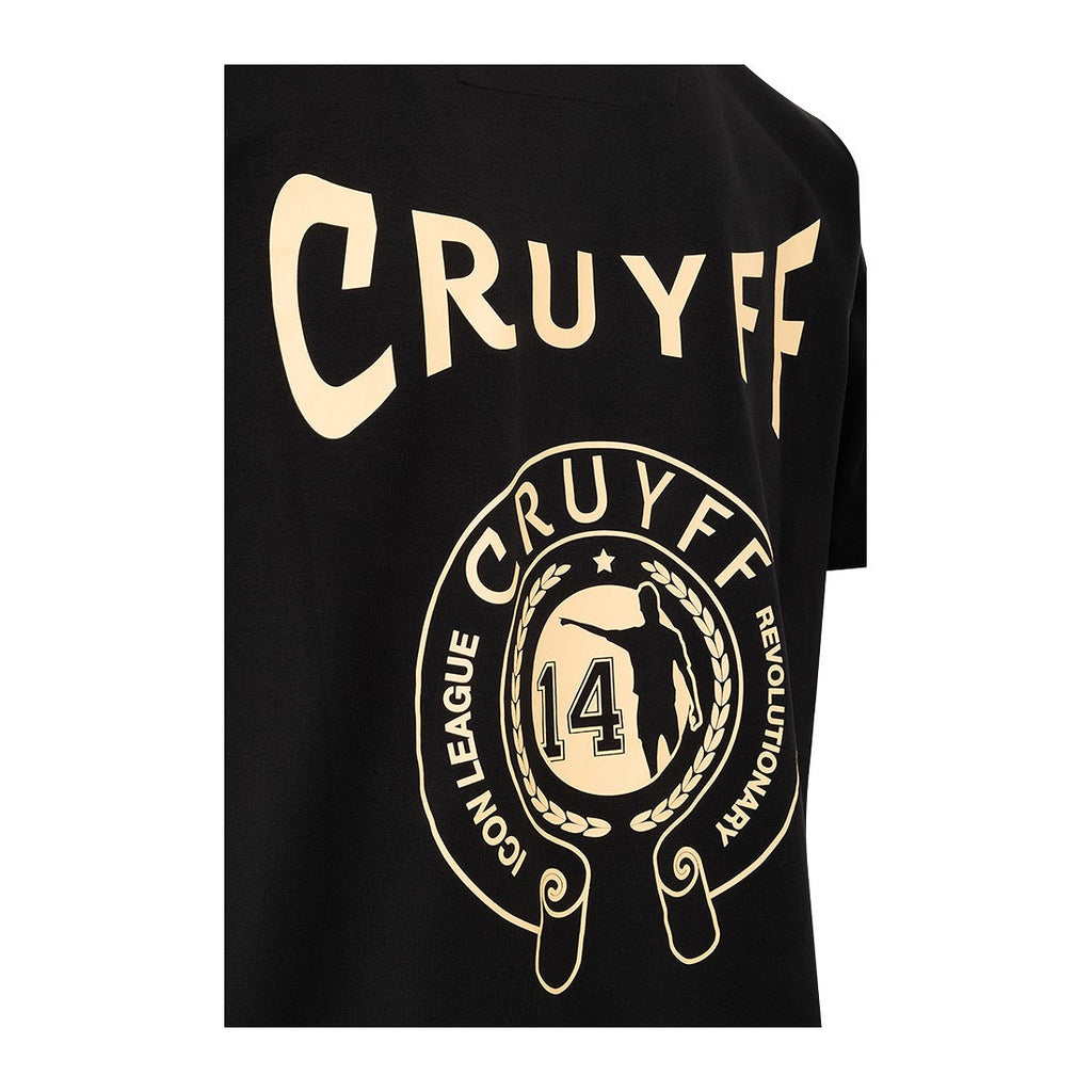 Cruyff Camiseta Hombre Modelo League Logo CA241021-960 Color Negro.