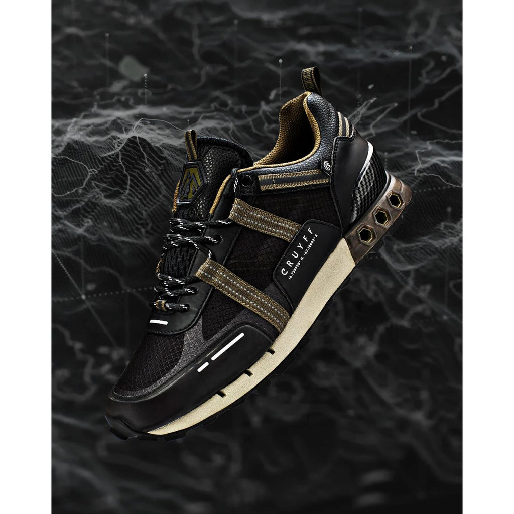 Cruyff Zapatillas Deportivas Hombre Modelo Fearia Inter Lace // Montserrat CMF243150-954 Black/Olive.