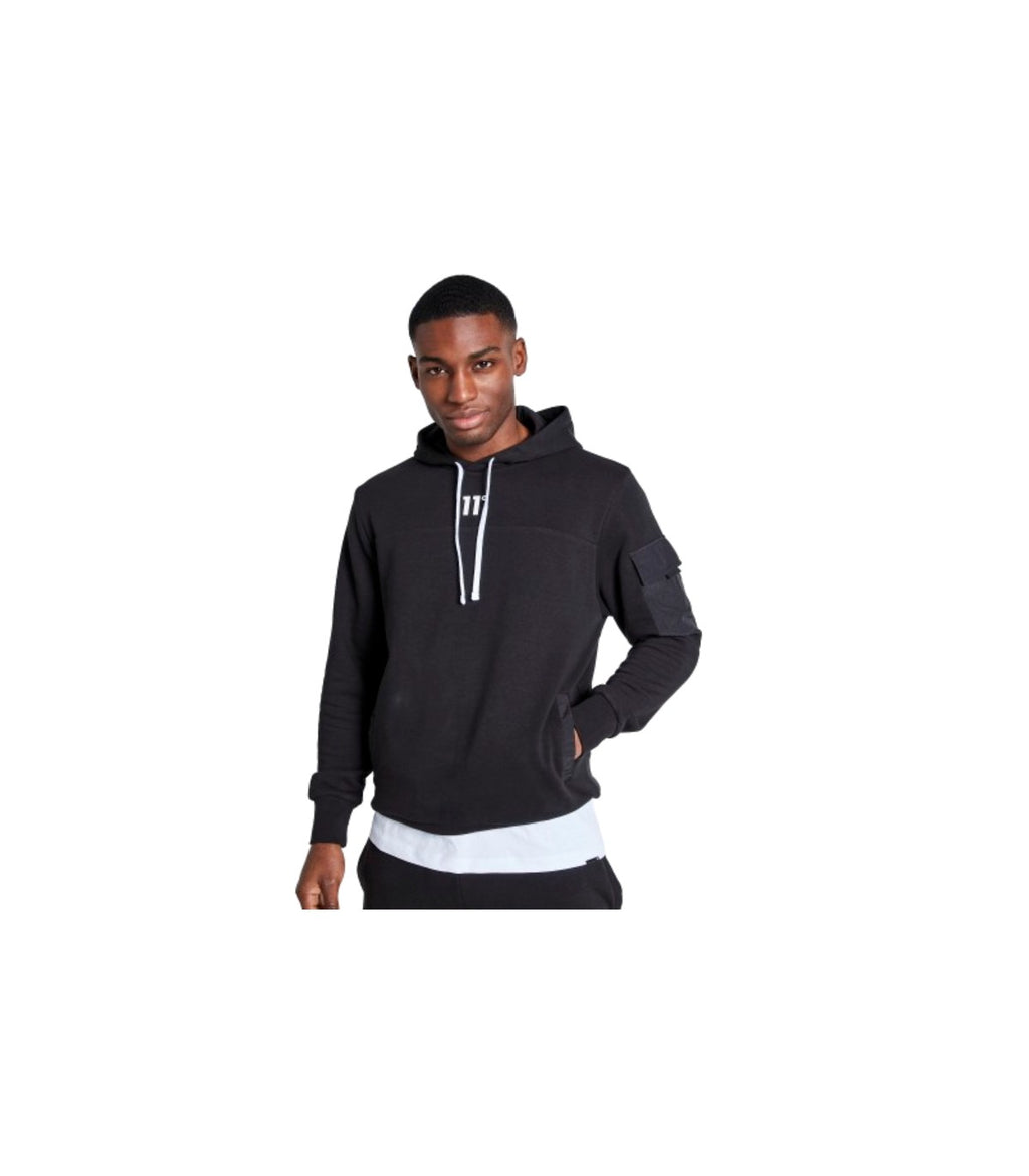 Eleven Degrees Sudadera Hombre 11D3308-001 Black.
