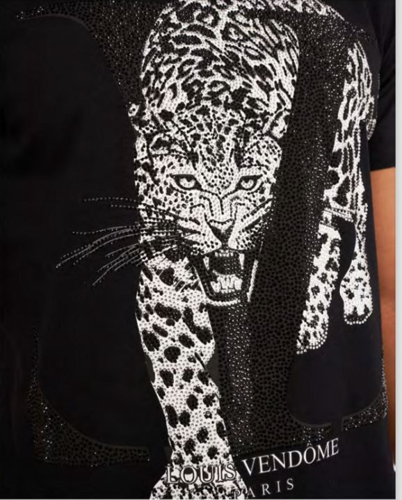 LOUIS VENDOME CAMISETA HOMBRE LV-66 Black.