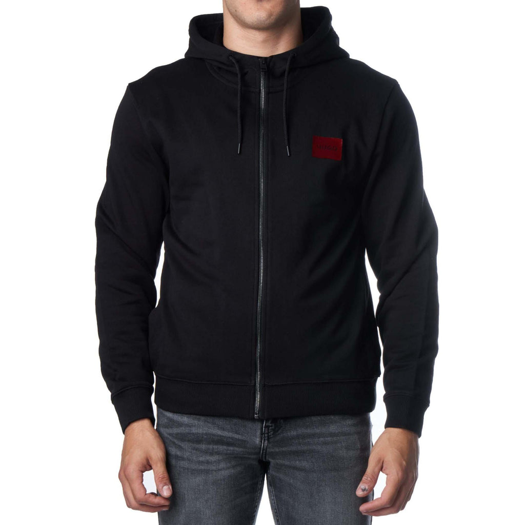 HUGO BOSS - Sudadera con capucha para hombre 50501016-001 Black..