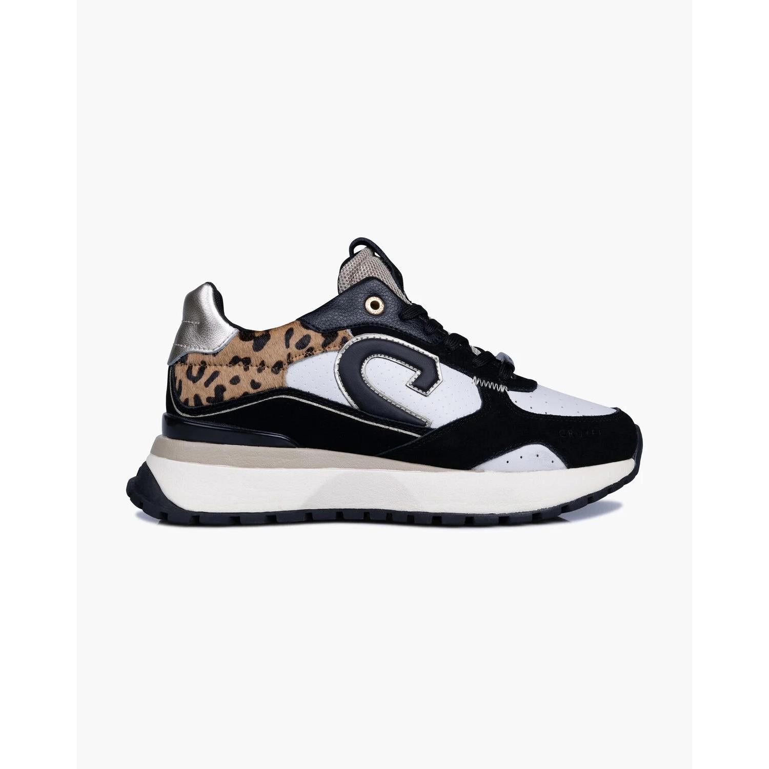 Cruyff Zapatillas Deportivas Mujer Modelo Hyde CC243891-960 Black/Biege/Leopardo.