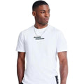 Eleven Degrees 11º City Circle Graphic T-Shirt - White / Kingfisher 11D3711-1167.