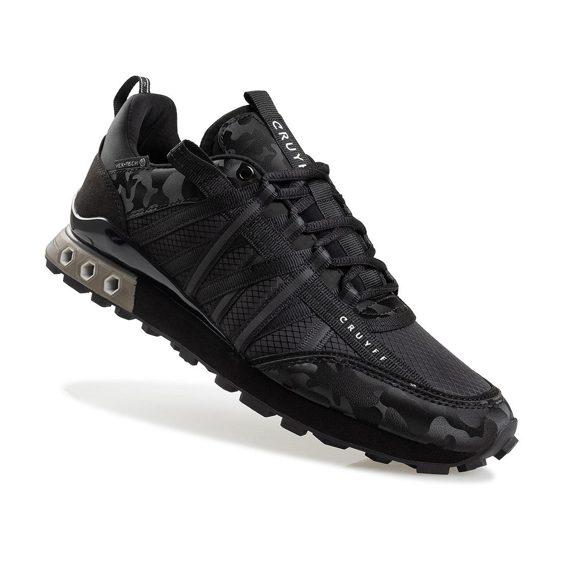 Cruyff Zapatillas Hombre Fearia Hex-Tech ,CC253126-998 Black.