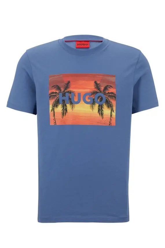 HUGO BOSS  Camiseta Manga Corta Hombre  Color Azul 50488952-479