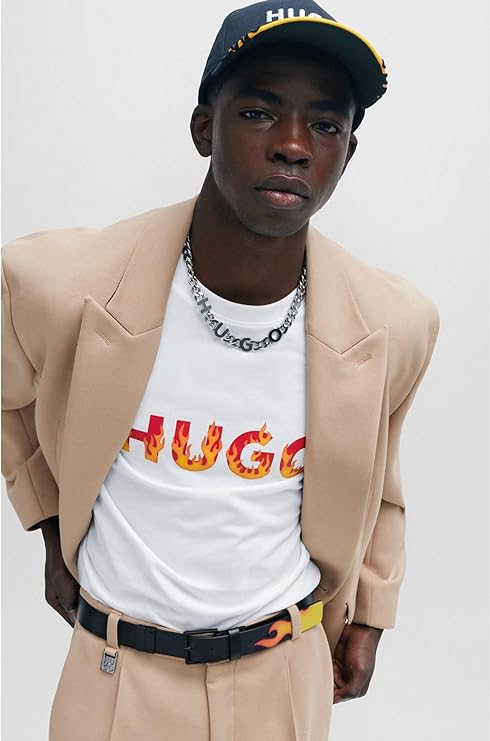 HUGO BOSS Camiseta hombre 505044542-100.
