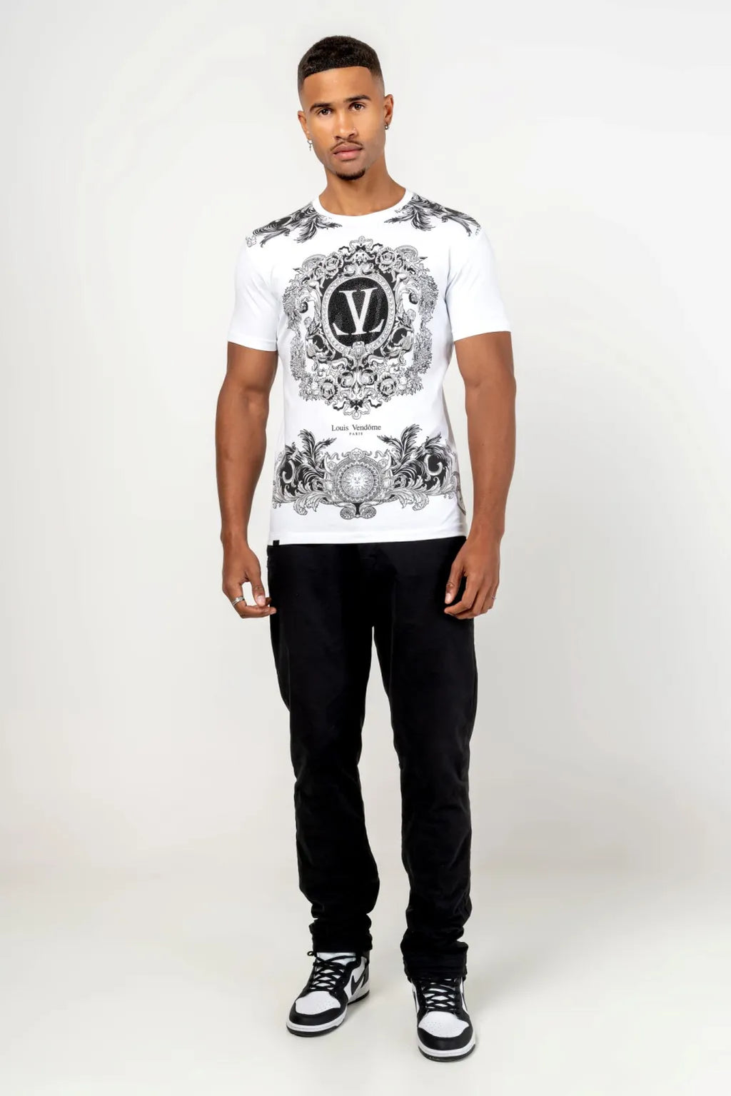 LOUIS VENDOME CAMISETA HOMBRE LV-72 White..