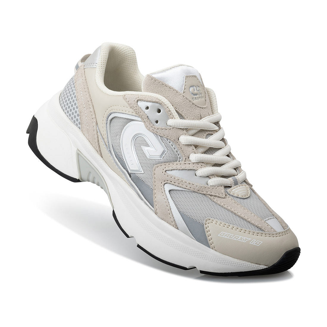 Cruyff Zapatillas Deportivas Mujer Modelo Galaxy CC243960-101 Cream/Silver.