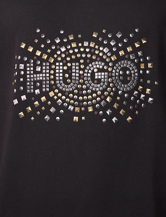 HUGO BOSS  Sudadera Sin Capucha Hombre, Color Negro,  50504520-001.