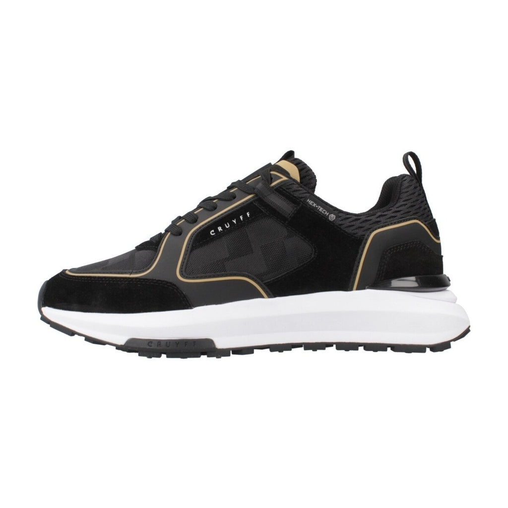 Cruyff Zapatillas Hombre  Modelo Rayado CC251125-960 Black/Gold.