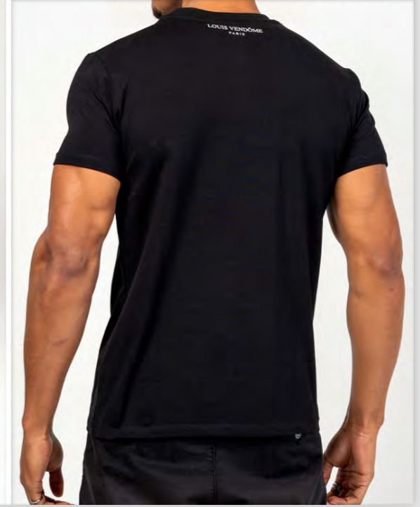 LOUIS VENDOME CAMISETA HOMBRE LV-65 Black.