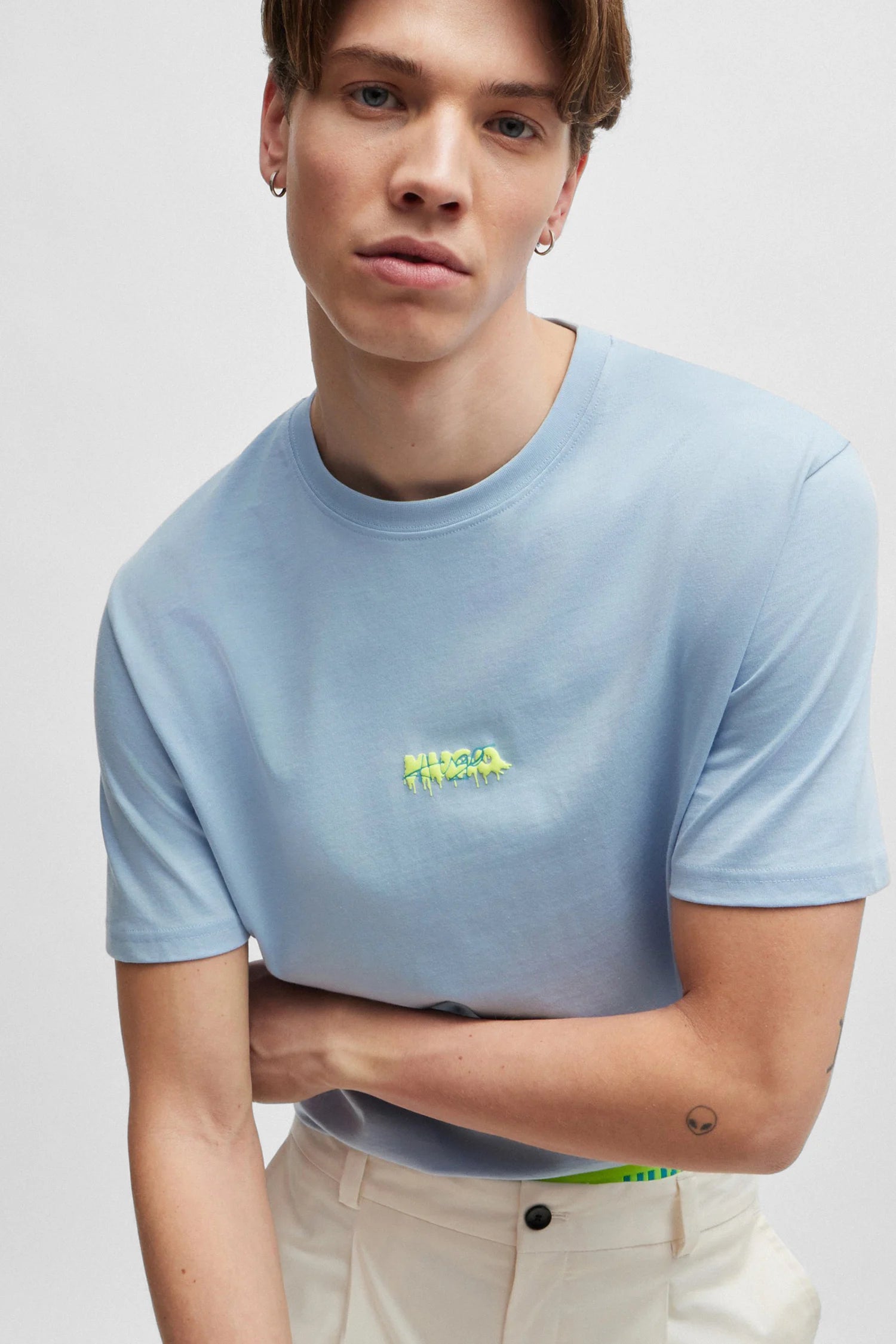 HUGO BOSS  Camiseta Manga Corta Hombre  Color Azul 50509966-455