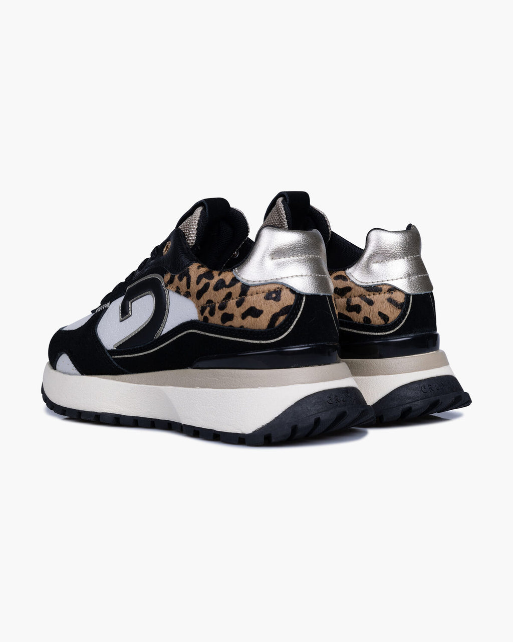 Cruyff Zapatillas Deportivas Mujer Modelo Hyde CC243891-960 Black/Biege/Leopardo.