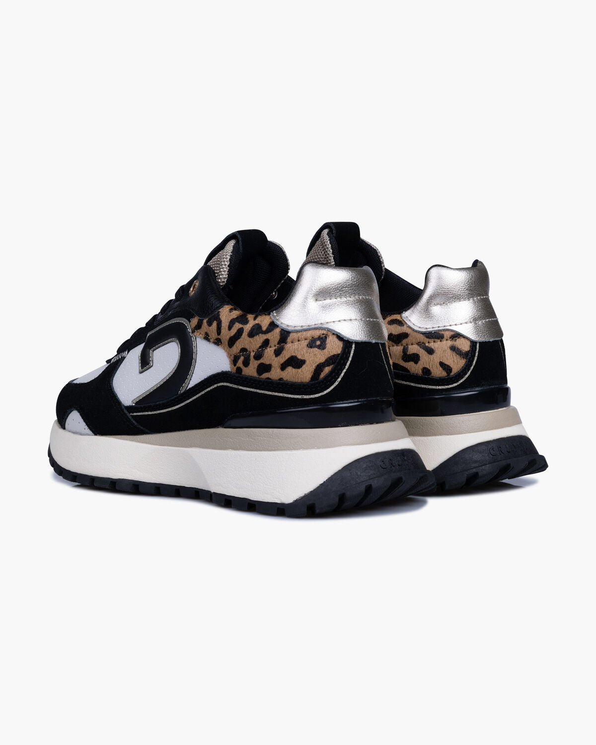 Cruyff Zapatillas Deportivas Mujer Modelo Hyde CC243891-960 Black/Biege/Leopardo.