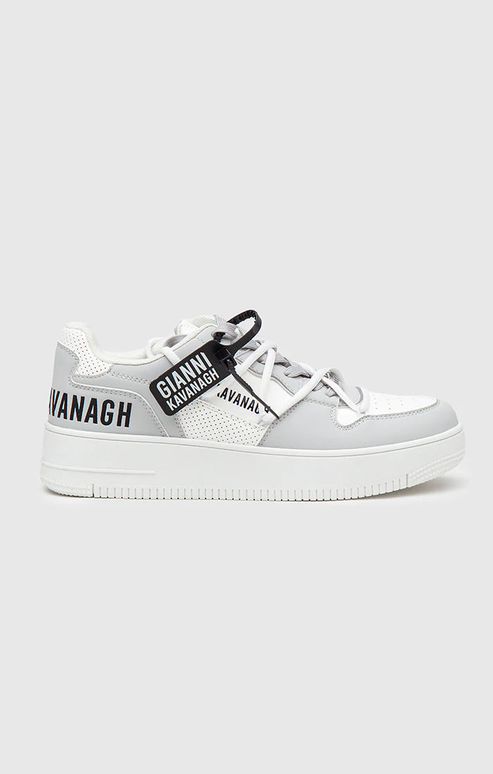 GIANNI KAVANAGH ZAPATILLAS GRIS WRAPPED.