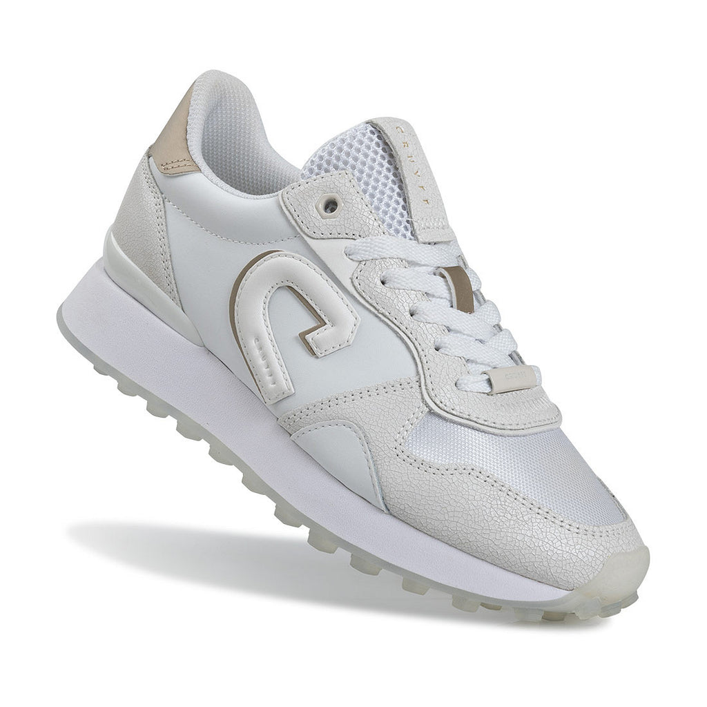 Cruyff Zapatillas de mujer modelo Park Runner. CC251943-160 White/Gold.