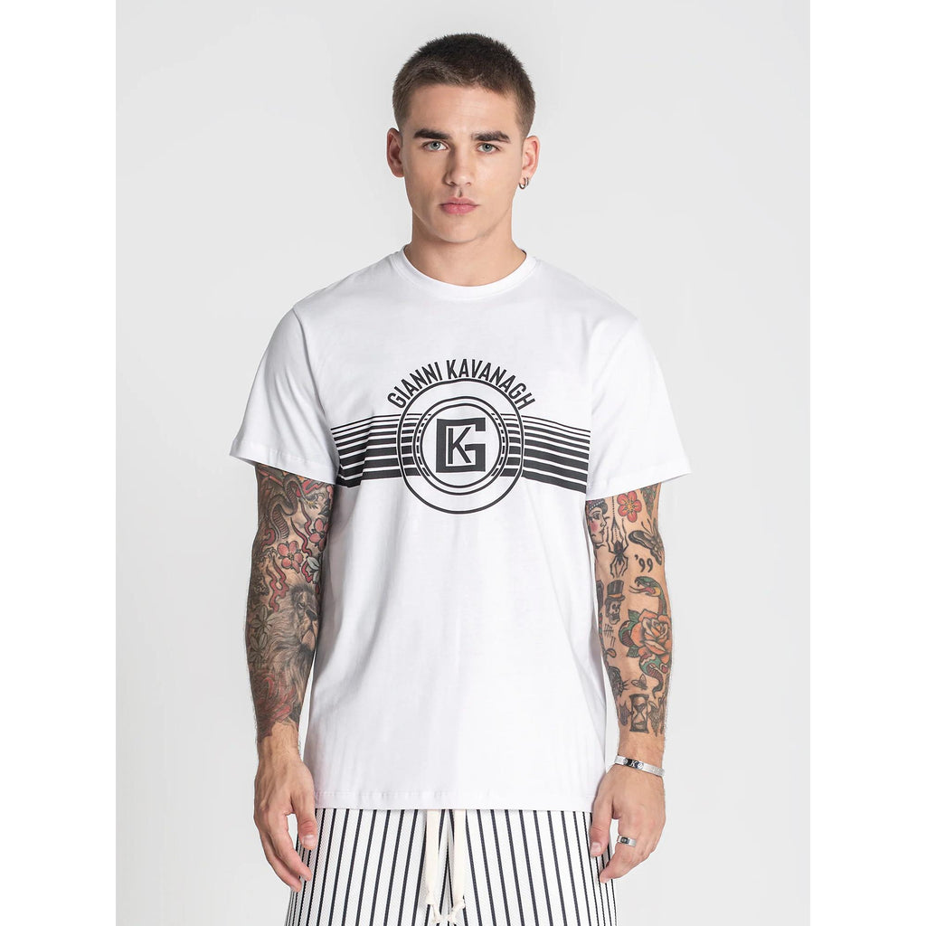 GIANNI KAVANAGH CAMISETA BLANCA NAUTIC GKM006598 Hombre.