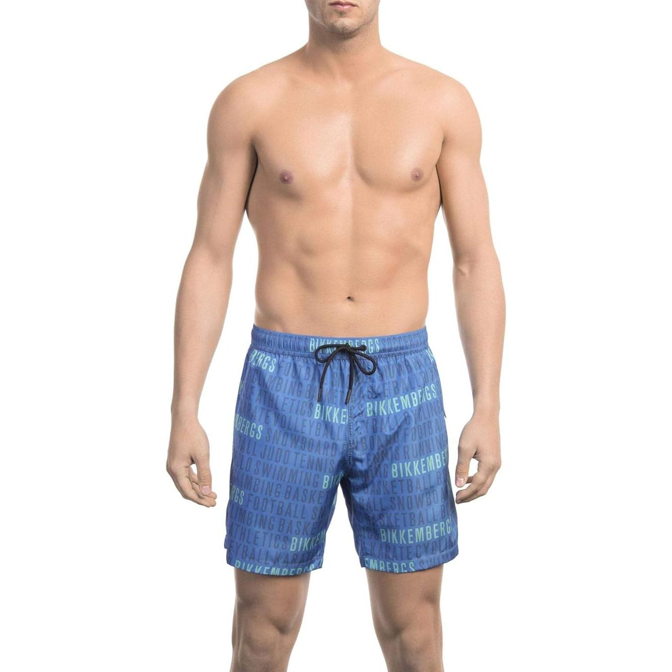 BIKKEMBERGS BAÑADOR HOMBRE BKK1MBM17 BLUE.