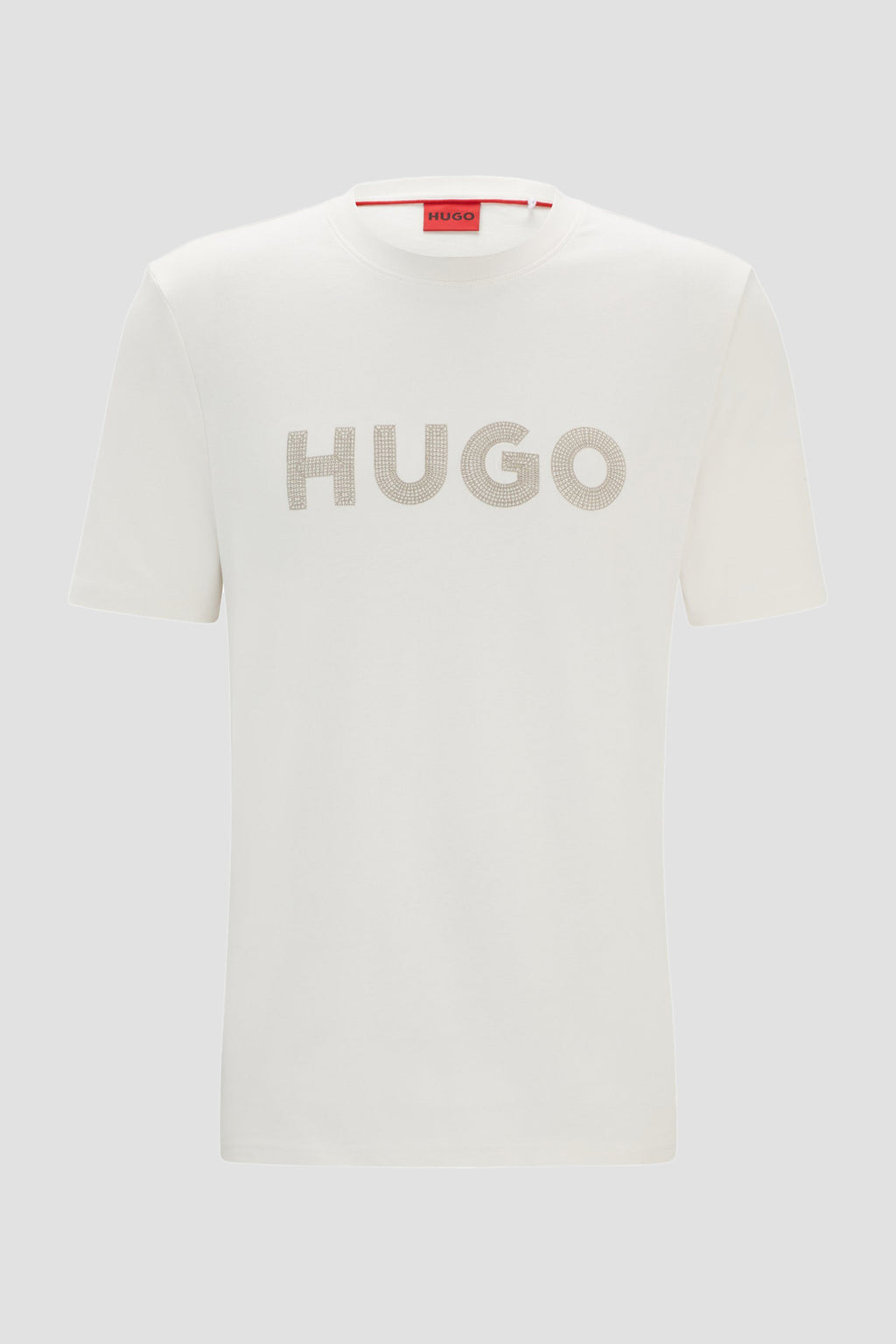 HUGO BOSS - Camiseta Drochet Blanca para Hombre Hugo 50509958-121White.