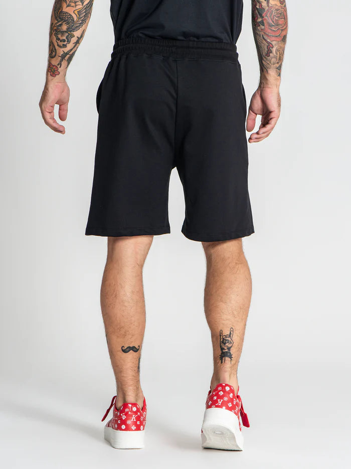 GIANNI KAVANAGH PANTALONES CORTOS NEGROS RETRO GKM006591 Hombre.