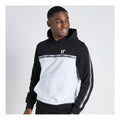 ELEVEN DEGREES  Sudadera Double Taped blanco, negro 11D3312-047.