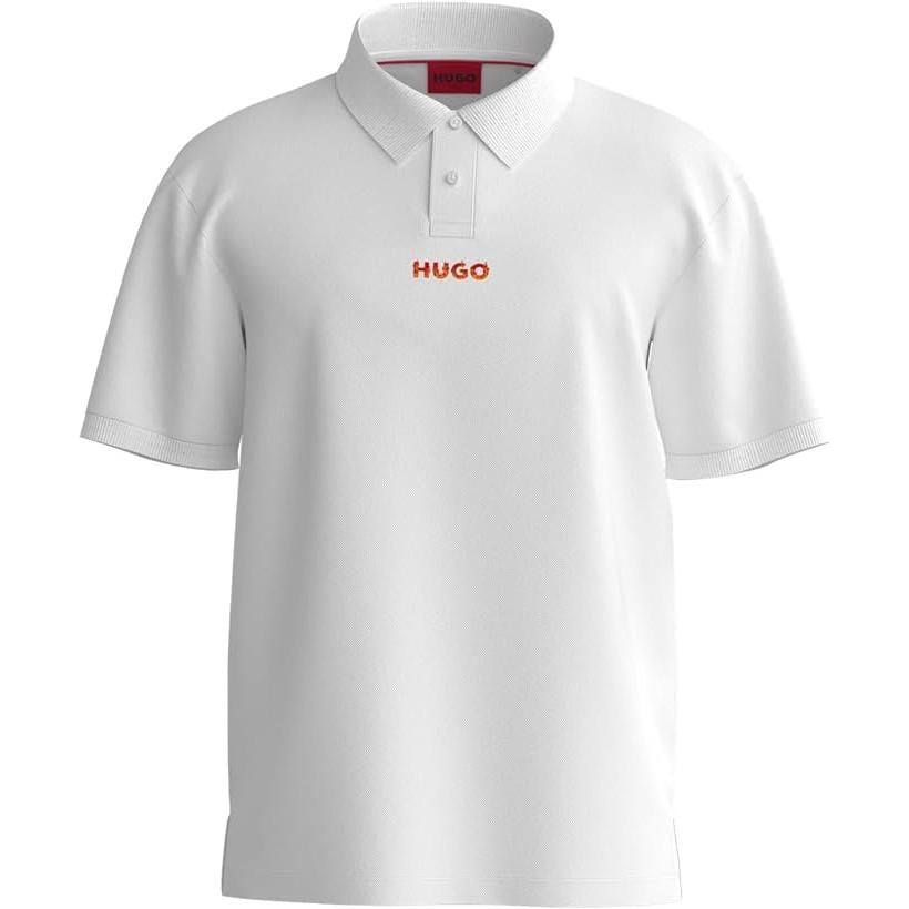 HUGO BOSS POLO HOMBRE  50504559-100.Color Blanco.