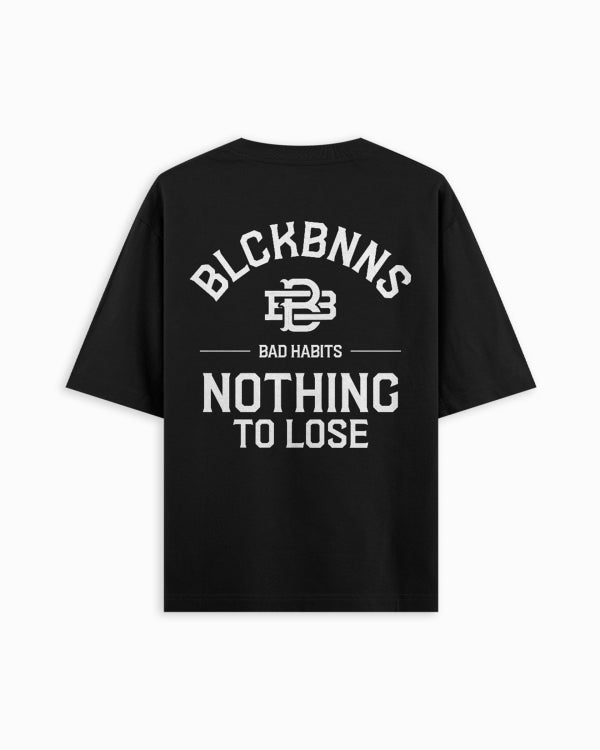 BLACK BANANAS Camiseta Hombre Modelo Bad Habits:1.125.3.26. Black.