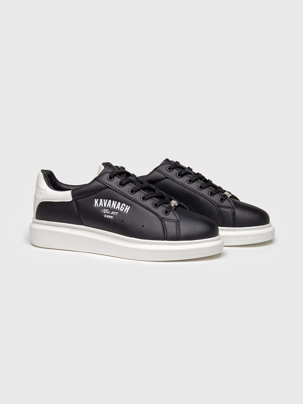 GIANNI KAVANAGH Zapatillas con Velcro Negras Core Upscale GKM007480.