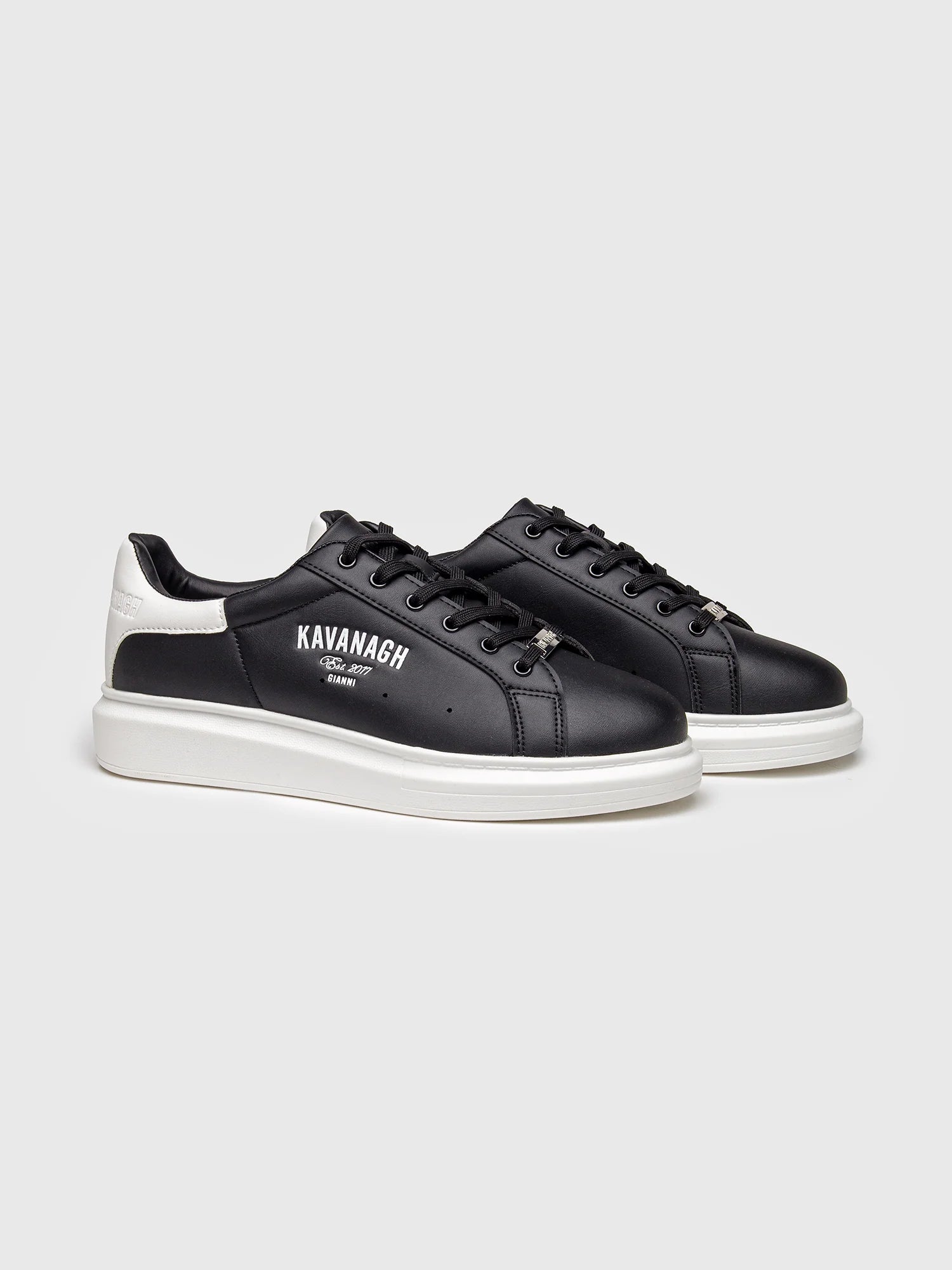 GIANNI KAVANAGH Zapatillas con Velcro Negras Core Upscale GKM007480.