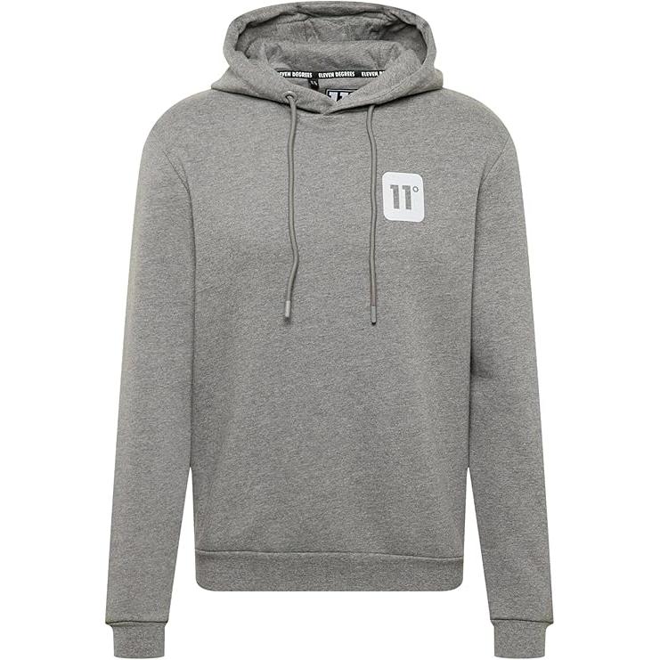 Eleven Degrees 11º Sudadera Con Capucha Hombre 11D1189-843 Charcoal..