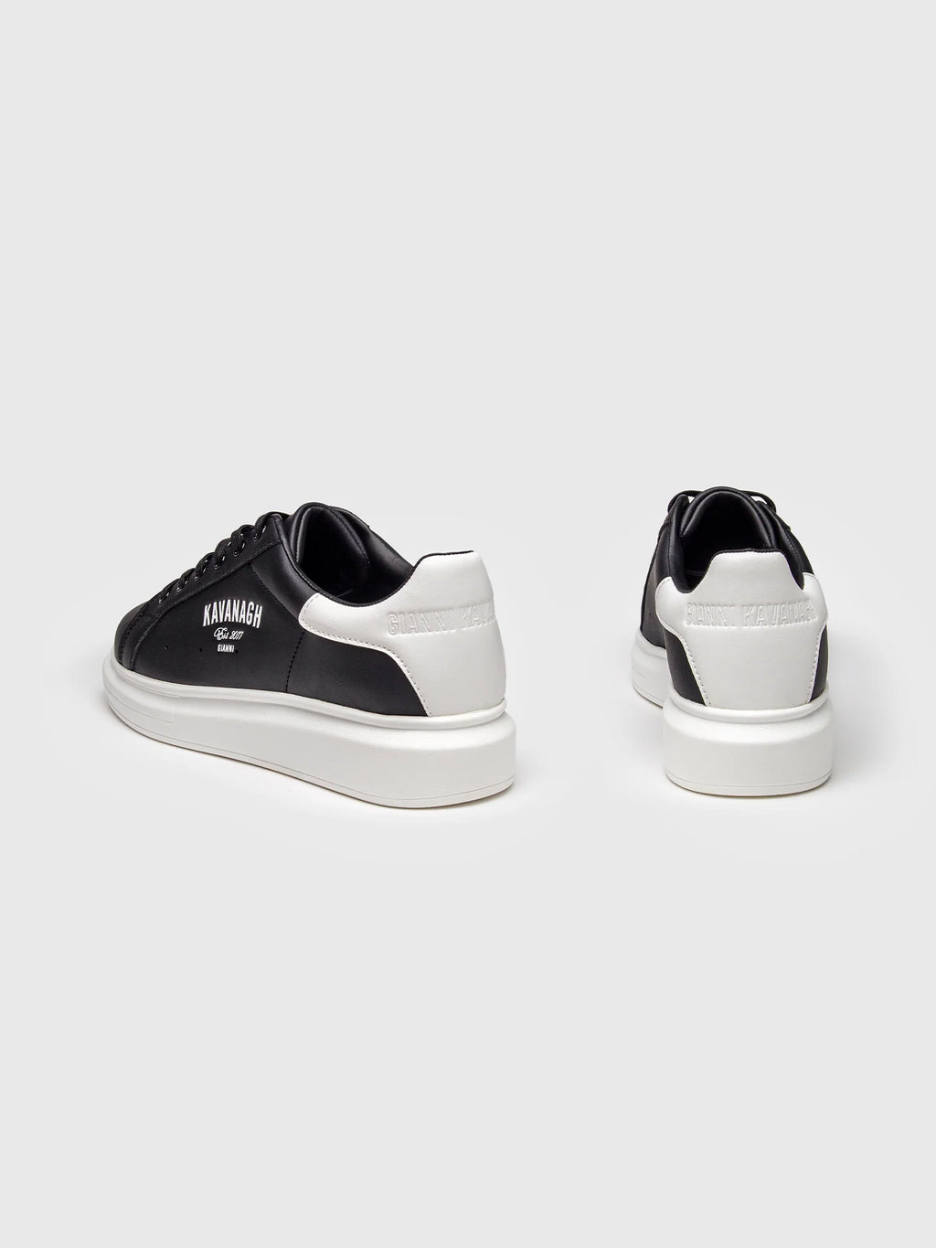 GIANNI KAVANAGH Zapatillas con Velcro Negras Core Upscale GKM007480.
