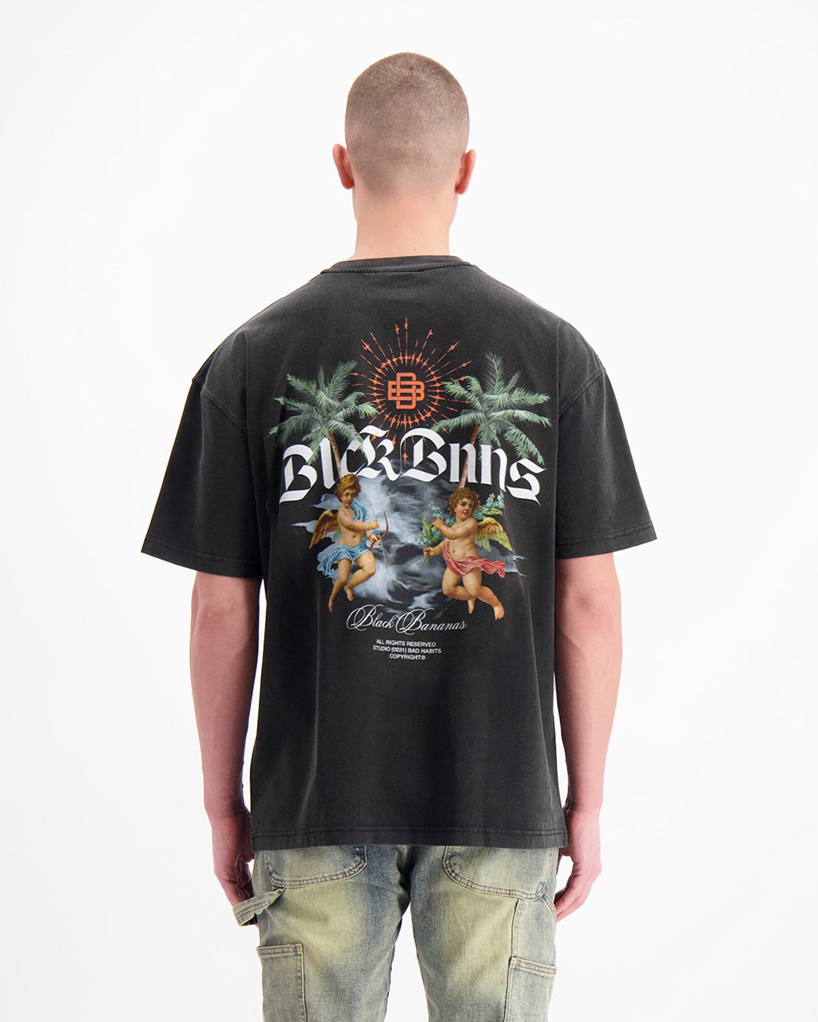 BLACK BANANAS Camiseta Unisex Modelo:1.125.3.31 Black.