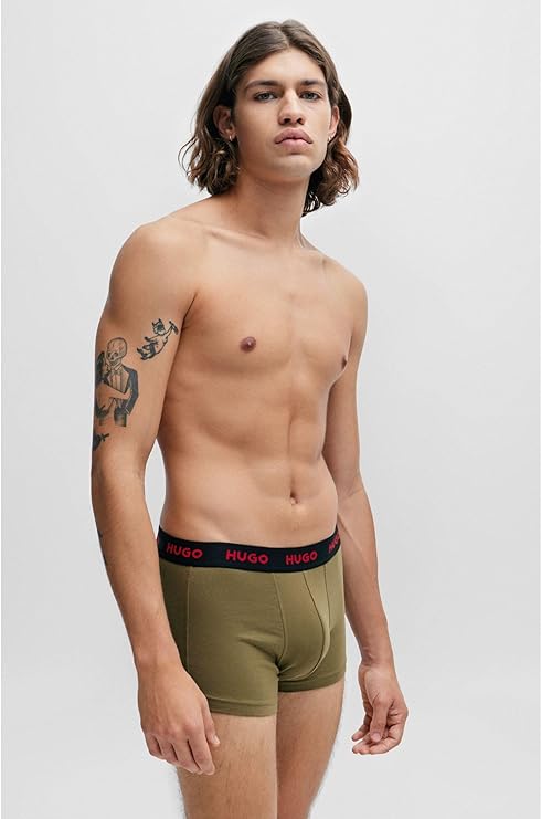 HUGO BOSS  3-BOXER Hombre,  50480170-311