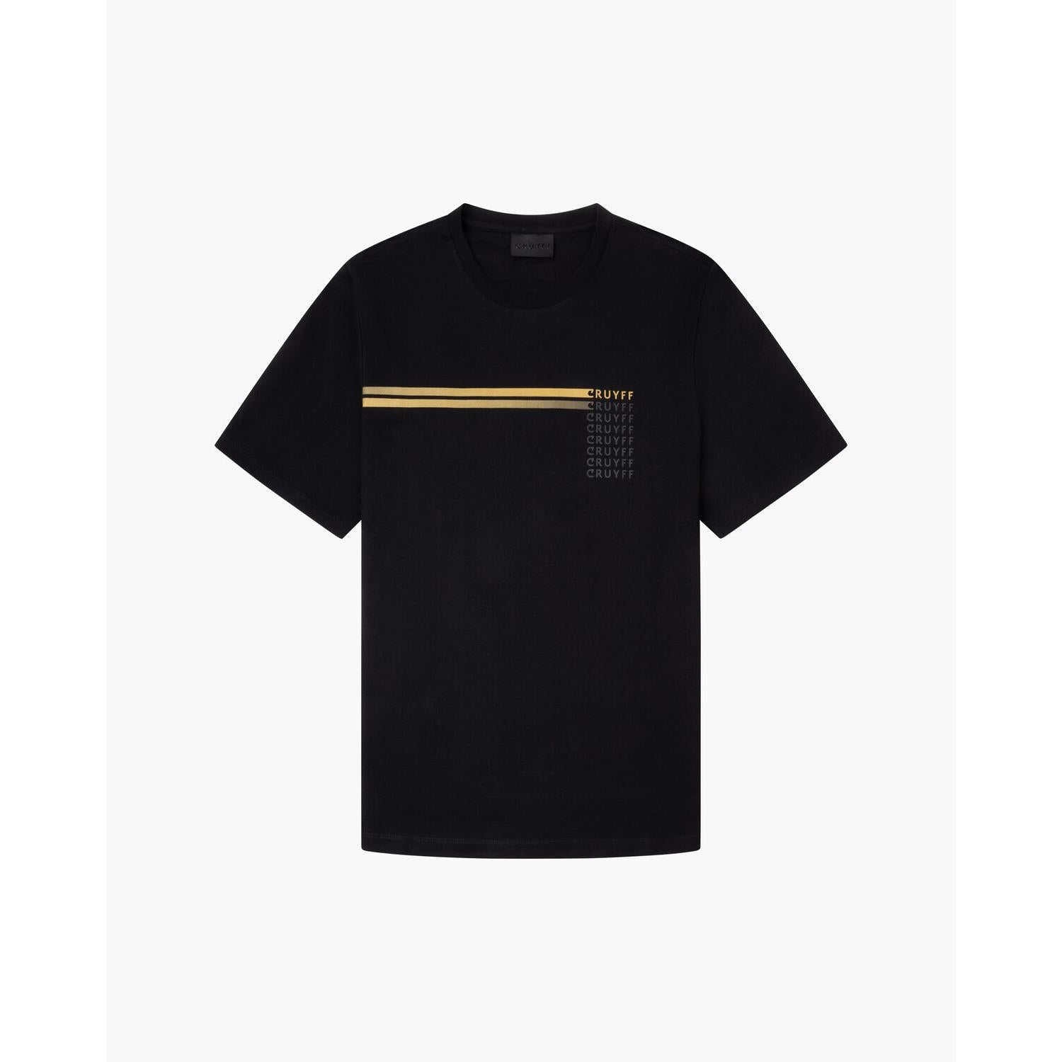 Cruyff, Camiseta Hombre modelo CA261045-960 Black/Gold.
