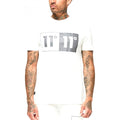 Eleven Degrees 11º Camiseta Deportiva para Hombre con Logotipo 11D1011-752 White.
