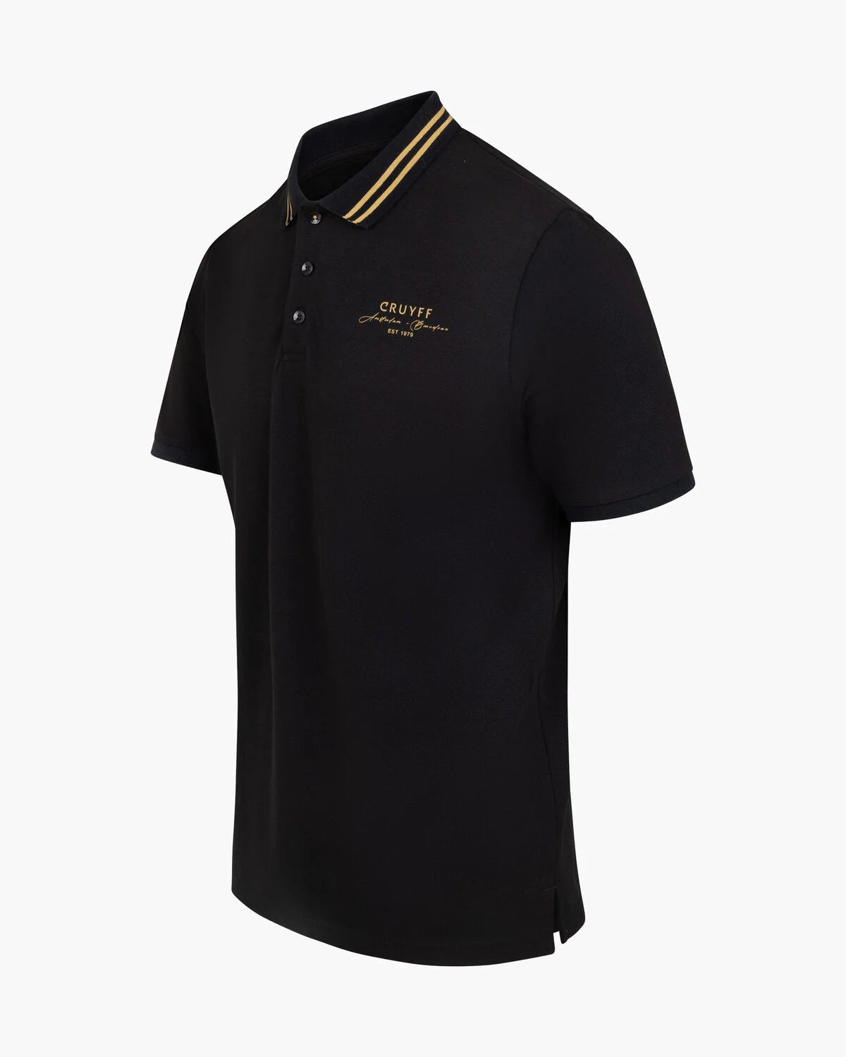 Cruyff Polo Hombre Modelo  CA251039-960 Black/Gold.