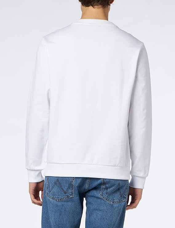 HUGO BOSS  Sudadera Sin Capucha  Hombre, 50506990-100 Blanco